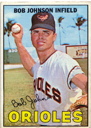 1967 Topps Baseball Cards      038      Bob Johnson